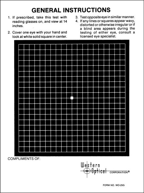 how to use amsler recording chart.